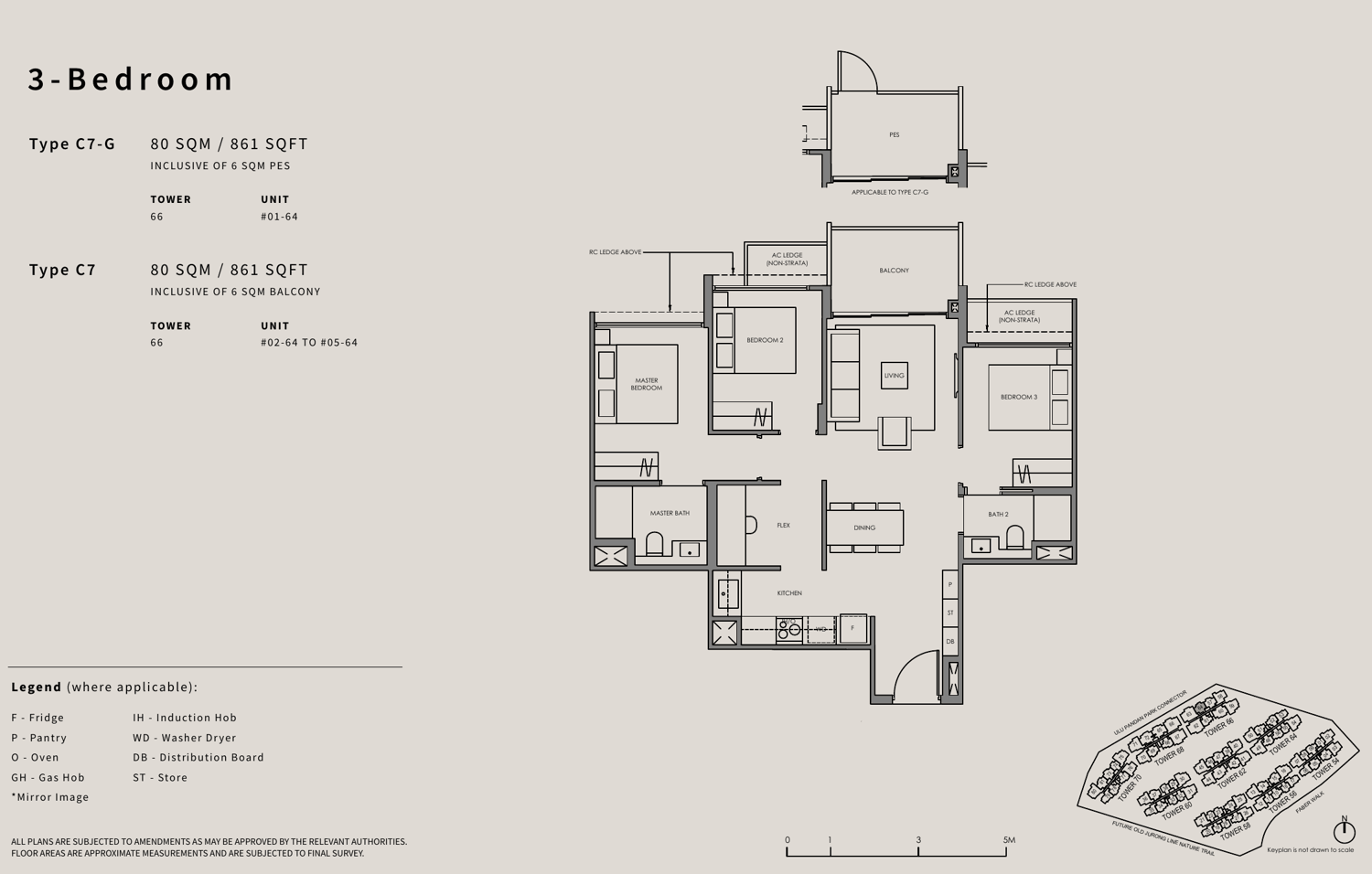 3 Bedroom Standard, Type C7